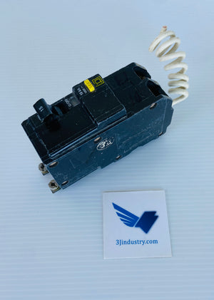 QO215GFI - 15A - 10KA - 120/240V - 2 POLE  -  SQUARE D QO215 BREAKER