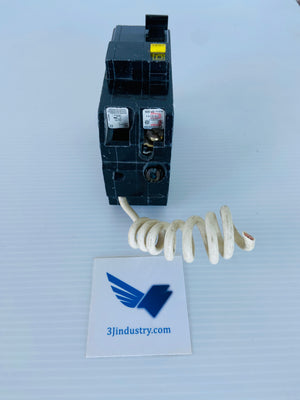 QO215GFI - 15A - 10KA - 120/240V - 2 POLE  -  SQUARE D QO215 BREAKER