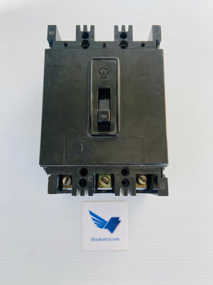 FB3100L - 100A - 3 POLE - 600VAC - 3 POLE LINE PHASE BARRIER BROKEN  -  WESTINGHOUSE FB3100L BREAKER