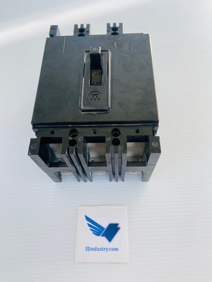 FB3100L - 100A - 3 POLE - 600VAC - 3 POLE LINE PHASE BARRIER BROKEN  -  WESTINGHOUSE FB3100L BREAKER