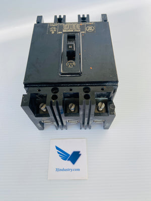 FB3020 - STYLE 4975D71G5 - LINE PHASE BARRIER BROKEN - 20A - 600VAC - 3 POLE  -  WESTINGHOUSE FB3020 BREAKER