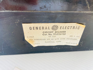 TFJ236150 - 150A - 3 POLE - 600VAC   -  GENERAL ELECTRIC GE TFJ236150 BREAKER