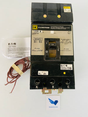 KI362251127 I LIMITER 225A 3P 600V 50/60HZ - KIF36225U  -  SQUARE D SCHNEIDER ELECTRIC KI36225 BREAKER