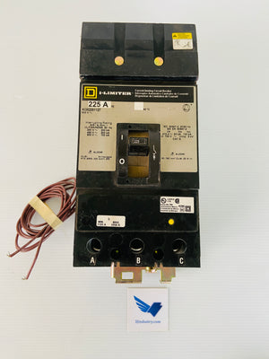 KI362251127 I LIMITER 225A 3P 600V 50/60HZ - KIF36225U  -  SQUARE D SCHNEIDER ELECTRIC KI36225 BREAKER