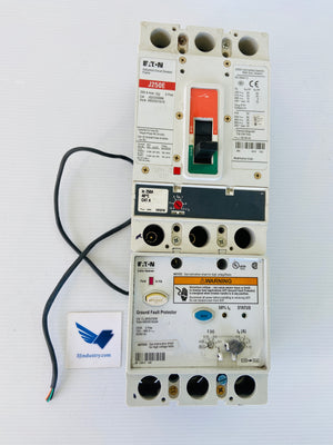 JGE3250NN + ELJBN3250W 250A 3POLE 120-240V 50/60HZ  -  EATON CUTLER-HAMMER J250E BREAKER