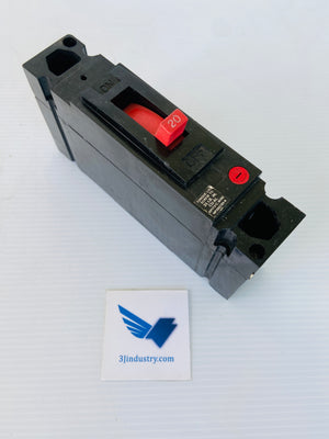 THED113020 277VAC 20A 125VDC 1 POLE  -  GE GENERAL ELECTRIC THED113020 BREAKER
