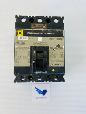 FAL36030 30A 600VAC 250VDC 3 POLE  -  SQUARE D SCHNEIDER ELECTRIC FAL36030 BREAKER