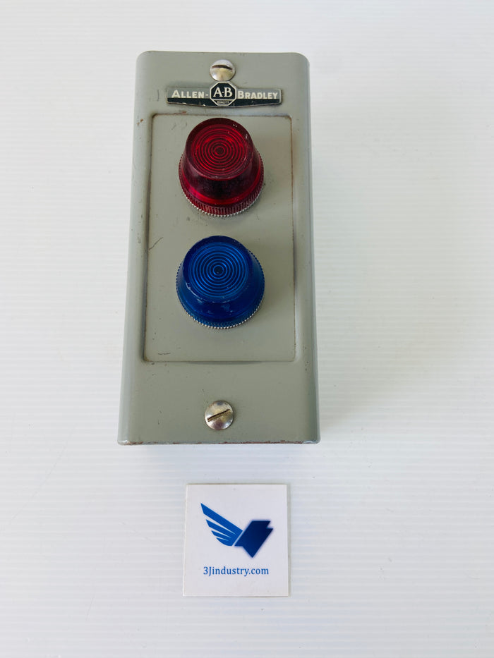 800H2HZ - 2 PUSHBUTTON  -  ALLEN BRADLEY 800H-2HZ PUSH BUTTON ENCLOSURE
