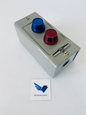 800H2HZ - 2 PUSHBUTTON  -  ALLEN BRADLEY 800H-2HZ PUSH BUTTON ENCLOSURE