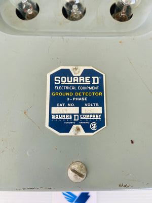 5551 - 550V - 3 PHASE  -  SQUARE D 5551 GROUND DETECTOR