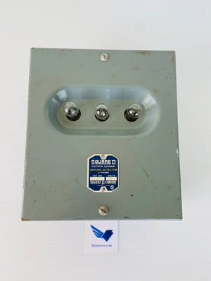 5551 - 550V - 3 PHASE  -  SQUARE D 5551 GROUND DETECTOR