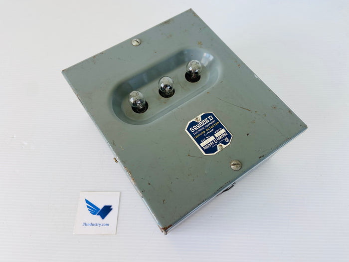 5551 - 550V - 3 PHASE  -  SQUARE D 5551 GROUND DETECTOR