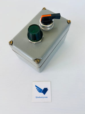 9001 TYPE KY-2 SER A K 70210-500-02 600V  -  SQUARE D  9001KY2 PUSH BUTTON ENCLOSURE