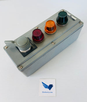 800T3TZ - 4 PUSHBUTTONS  -  ALLEN BRADLEY 800T-3TZ PUSH BUTTON ENCLOSURE