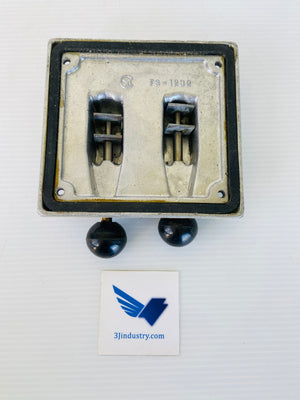 FS-1282 WEATHERPROOF TYPE FS 2 SWITCHES 2 GROUPS  -  APPLETON  FS1282 SWITCH COVER