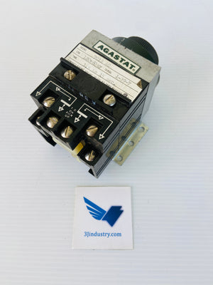 7012AC - COIL 120V 60HZ 1,5 TO 15 SEC  -  AGASTAT TE CONNECTIVITY 7012 AC TIME DELAY RELAY