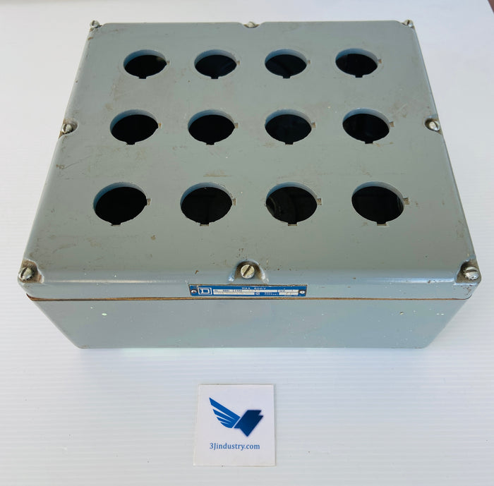 9001KY12 - 600V - 30MM  -  SQUARE D KY12 CONTROL STATION ENCLOSURE