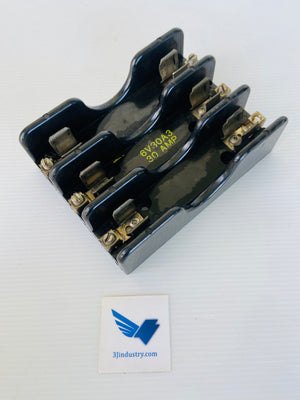 6V30A3 30A 3 POLE 600V  -  ETLIN-DANIELS 6V30A3 FUSE HOLDER