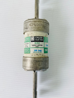 C200HG - HRC - 200A - 250V   -  ENGLISH ELECTRIC C200HG FUSE