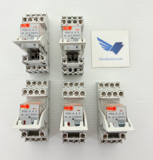 ZMI-4N  -  Carlo Gavazzi ZMI RELAY SOCKET SET OF 5