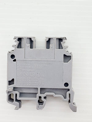 Entrelec 5118 M6/8 fem6  -  Entrelec 5118 series terminal blocks