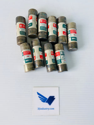 LOT OF 10 - C6J - 600V 6A HRC  -  ENGLISH ELECTRIC C6J FUSE