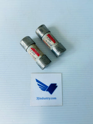 LOT OF 2 - 15CJ - 600V - 15A - HRCI  -  BRUSH 15CJ FUSE