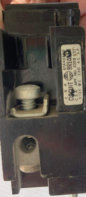 E-7819-1P-20A - 120VAC - 1 POLE  -  WESTINGHOUSE E78191P20A FUSE