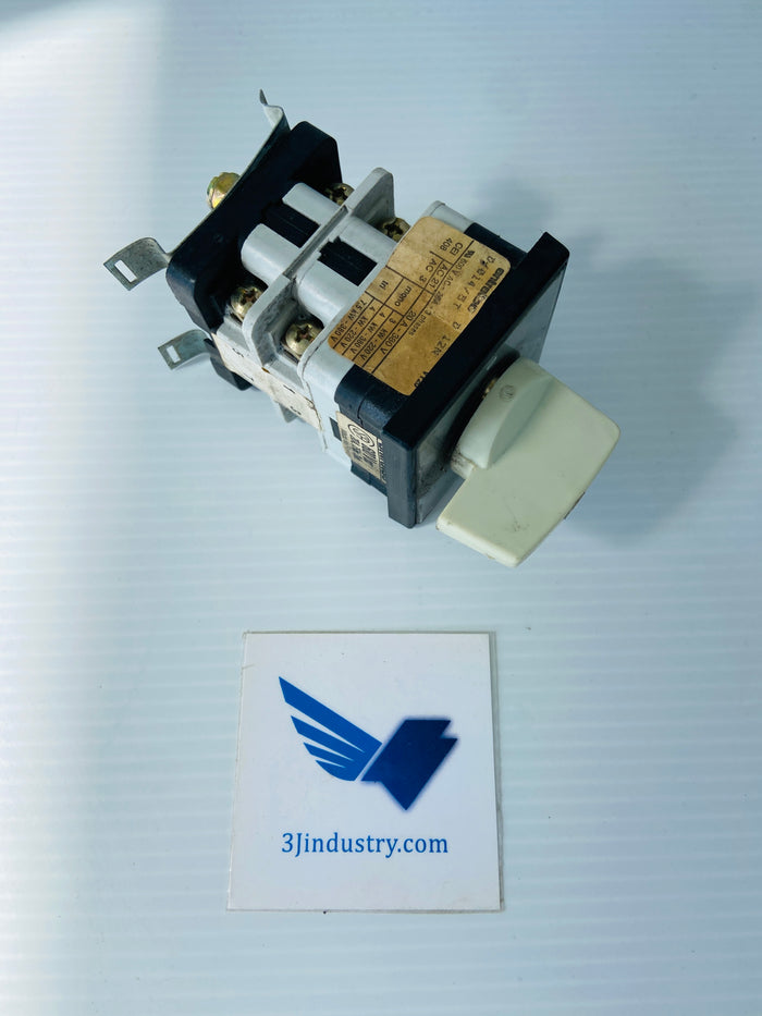 VY20 D/014/5T D 12N - 600VAC - 20A - 7,5PH - 3PH  -  ENTRELEC VY20D/014/5TD12N  ROTARY CAM SWITCH
