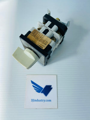 VY20 D/014/5T D 12N - 600VAC - 20A - 7,5PH - 3PH  -  ENTRELEC VY20D/014/5TD12N  ROTARY CAM SWITCH