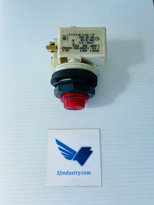 9001-KM1R - 110/120V - 50/60HZ - LAMP GE 755  -  SCHNEIDER ELECTRIC SQUARE D 9001KM1R PILOT LIGHT