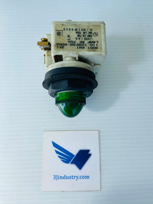 9001-KM1G - 110/120V - 50/60HZ - LAMP GE 755  -  SCHNEIDER ELECTRIC SQUARE D 9001KM1G PILOT LIGHT