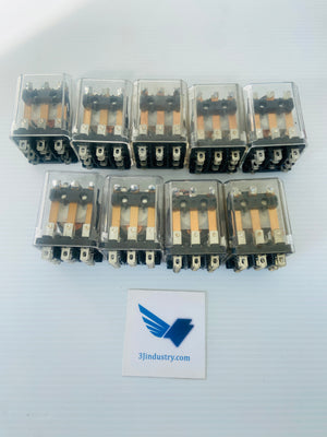 LOT OF 9 - KUP-14A15-120 - 3A - 1/2HP - 600VAC  -  POTTER & BRUMFIELD KUP14A15120 RELAY