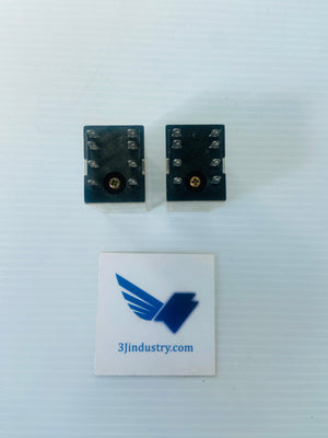 LOT OF 2 MY2 - 110/120VAC  -  OMRON MY2AC110120 MINIATURE POWER RELAY