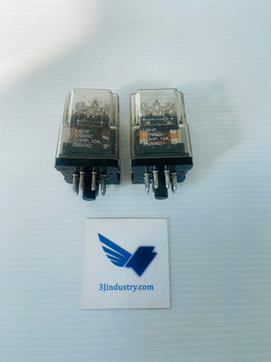 LOT OF 2  - KRPA-11AN-120 - 120VAC - 1/6HP - 10A  -  POTTER & BRUMFIELD KRPA11AN120 RELAY