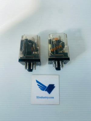 LOT OF 2  - KRPA-11AN-120 - 120VAC - 1/6HP - 10A  -  POTTER & BRUMFIELD KRPA11AN120 RELAY