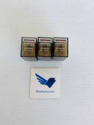 LOT OF 3 RA400024 - 24V   -  SCHRACK RA400024 RELAY