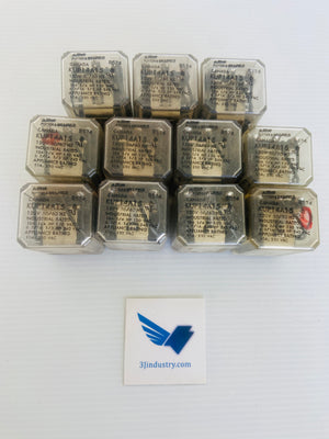 LOT OF 11 - KUP14A15 - 120V - 50/60HZ - 10A  -  POTTER & BRUMFIELD KUP14A15 RELAY