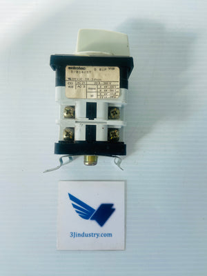 VY20 D/014/ST D01P - 600VAC - 20A - 3 PHASES  -  ENTRELEC VY20D014STD01P ROTARY CAM SWITCH
