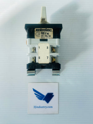 VY20 D/014/ST D01P - 600VAC - 20A - 3 PHASES  -  ENTRELEC VY20D014STD01P ROTARY CAM SWITCH