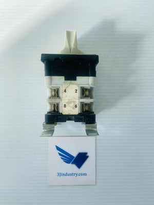 VY20 D/014/ST D01P - 600VAC - 20A - 3 PHASES  -  ENTRELEC VY20D014STD01P ROTARY CAM SWITCH