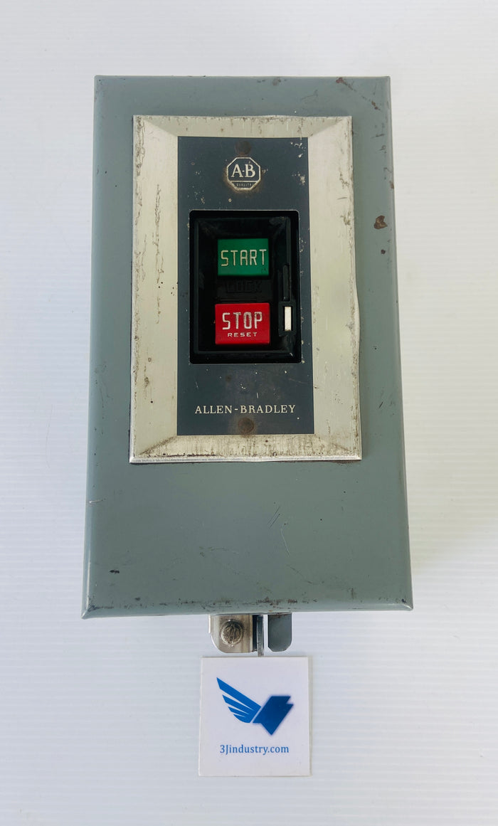 609BAW SER G - BULLETIN 609 - SIZE 1 - 3 PHASE - 200-575V  -  ALLEN BRADLEY 609BAW AC MANUAL STARTER