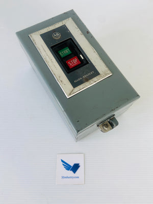 609BAW SER G - BULLETIN 609 - SIZE 1 - 3 PHASE - 200-575V  -  ALLEN BRADLEY 609BAW AC MANUAL STARTER