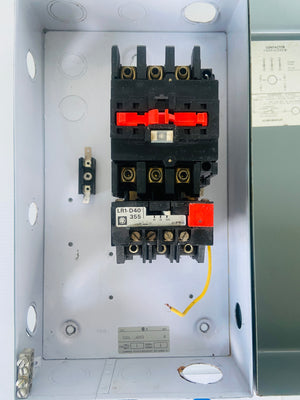 500L-CAD93 - NEMA 1 - 600VAC - 60A - 3 PH - LC1-D633H7 - LR1-D40 355  -  ALLEN BRADLEY  500LCAD93 STARTER
