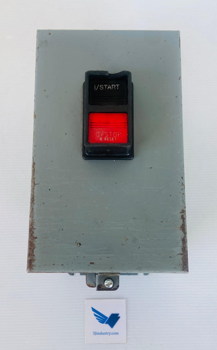 2510MCA3 - 600VAC - 3 POLE - 3PH - 10HP@380/575V TYPE 12  -  SQUARE D 2510MCA3 MANUAL STARTER