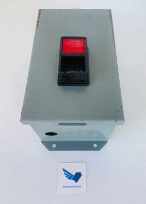 2510MCA3 - 600VAC - 3 POLE - 3PH - 10HP@380/575V TYPE 12  -  SQUARE D 2510MCA3 MANUAL STARTER