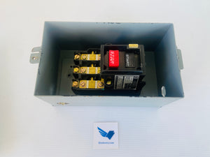 2510MCA3 - 600VAC - 3 POLE - 3PH - 10HP@380/575V TYPE 12  -  SQUARE D 2510MCA3 MANUAL STARTER