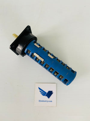 C18 - 20A - 600VAC - 10HP - 3 PH - CEE24 - VDE 0660  -  KRAUS & NAIMER C18 ROTARY CAM SWITCH