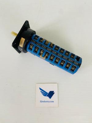C18 - 20A - 600VAC - 10HP - 3 PH - CEE24 - VDE 0660  -  KRAUS & NAIMER C18 ROTARY CAM SWITCH