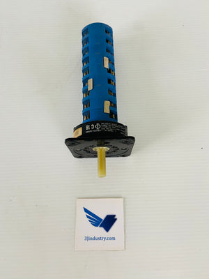 C18 - 20A - 600VAC - 10HP - 3 PH - CEE24 - VDE 0660  -  KRAUS & NAIMER C18 ROTARY CAM SWITCH